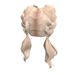 Blonde Braided Ponys