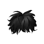 Black Messy Hairstyle