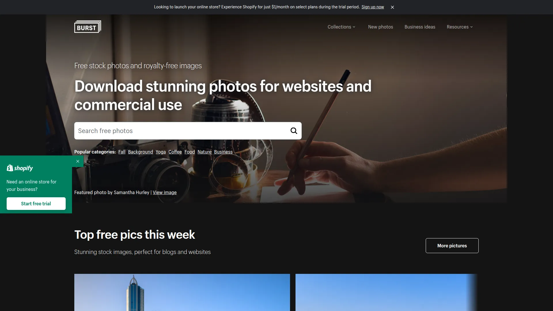 Burst by Shopify screenshot