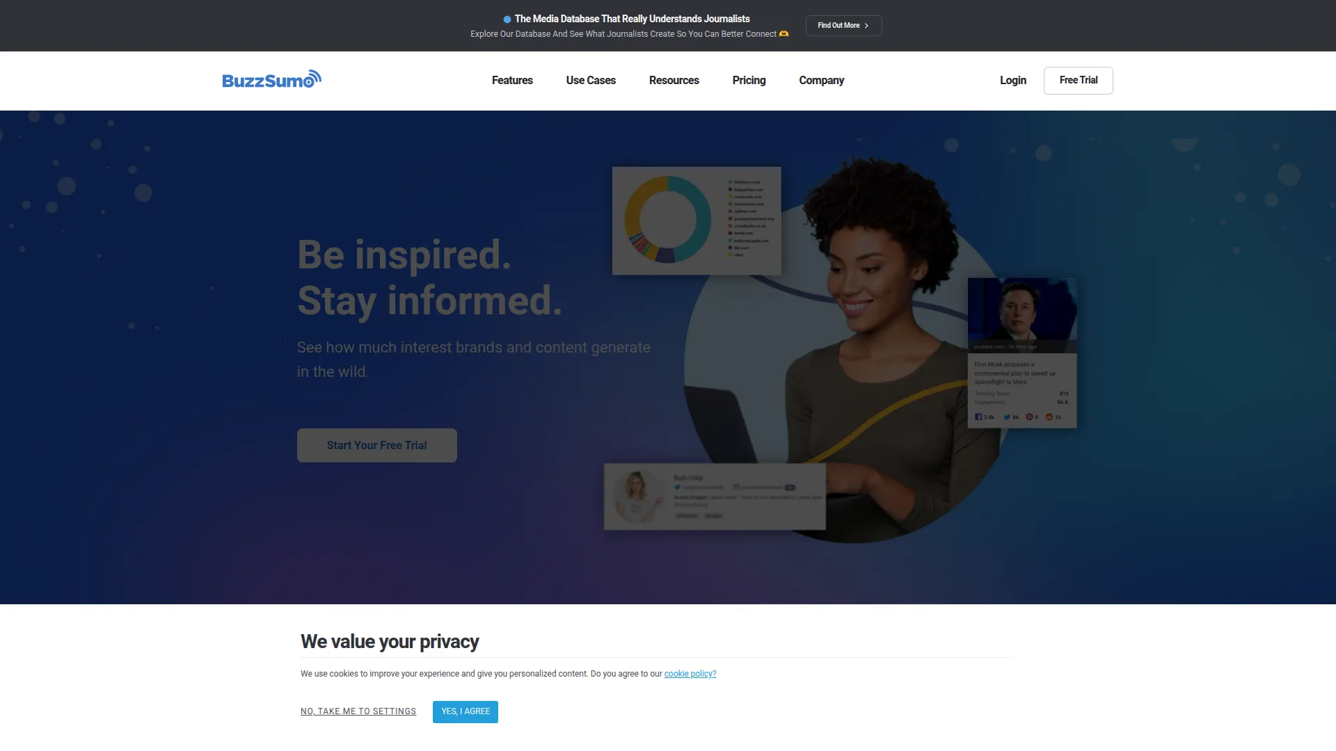 BuzzSumo screenshot