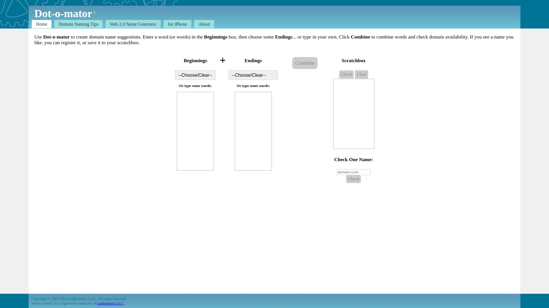 Dot-o-mator screenshot