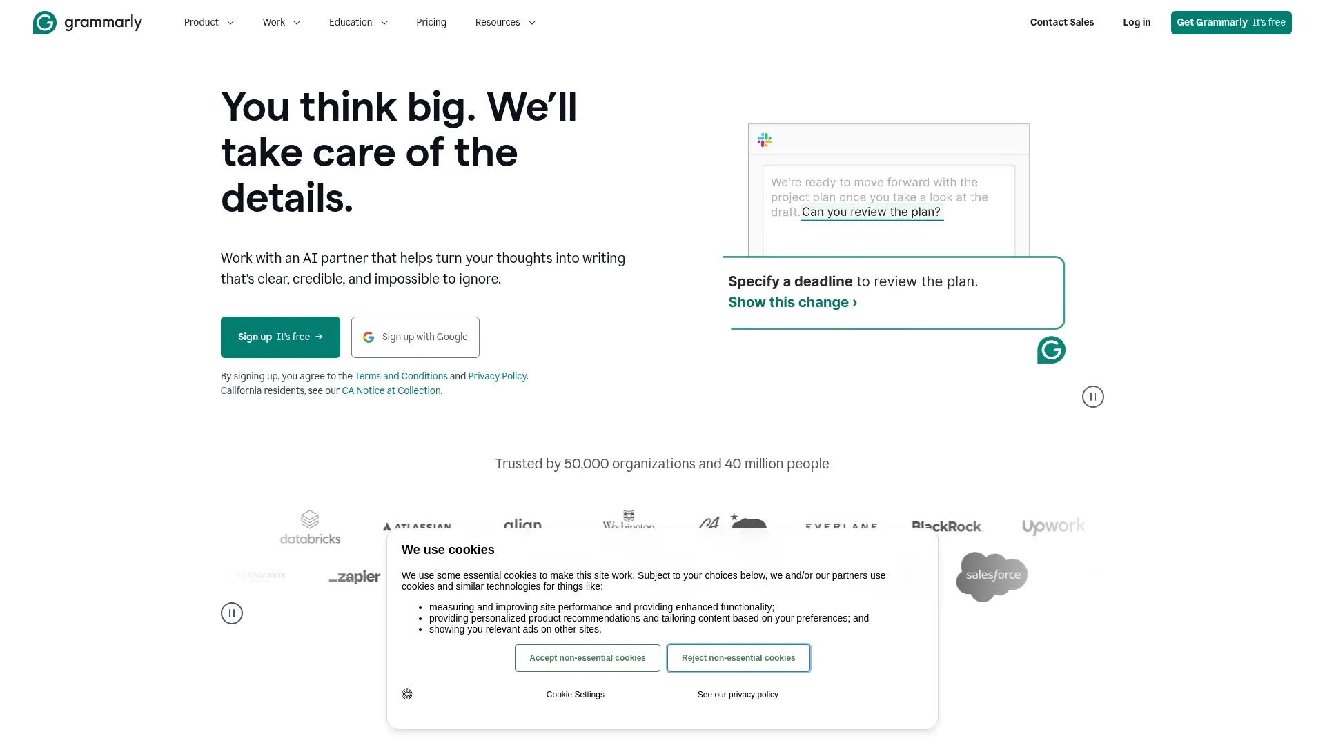 Grammarly screenshot