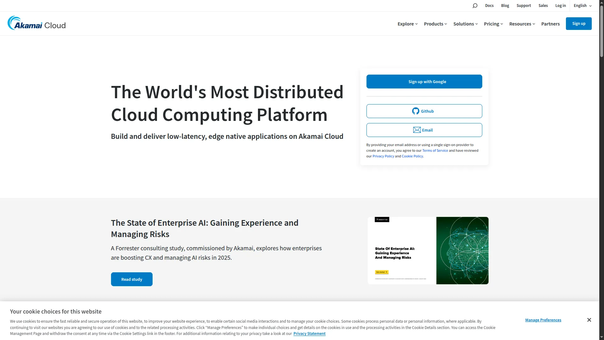 Linode screenshot