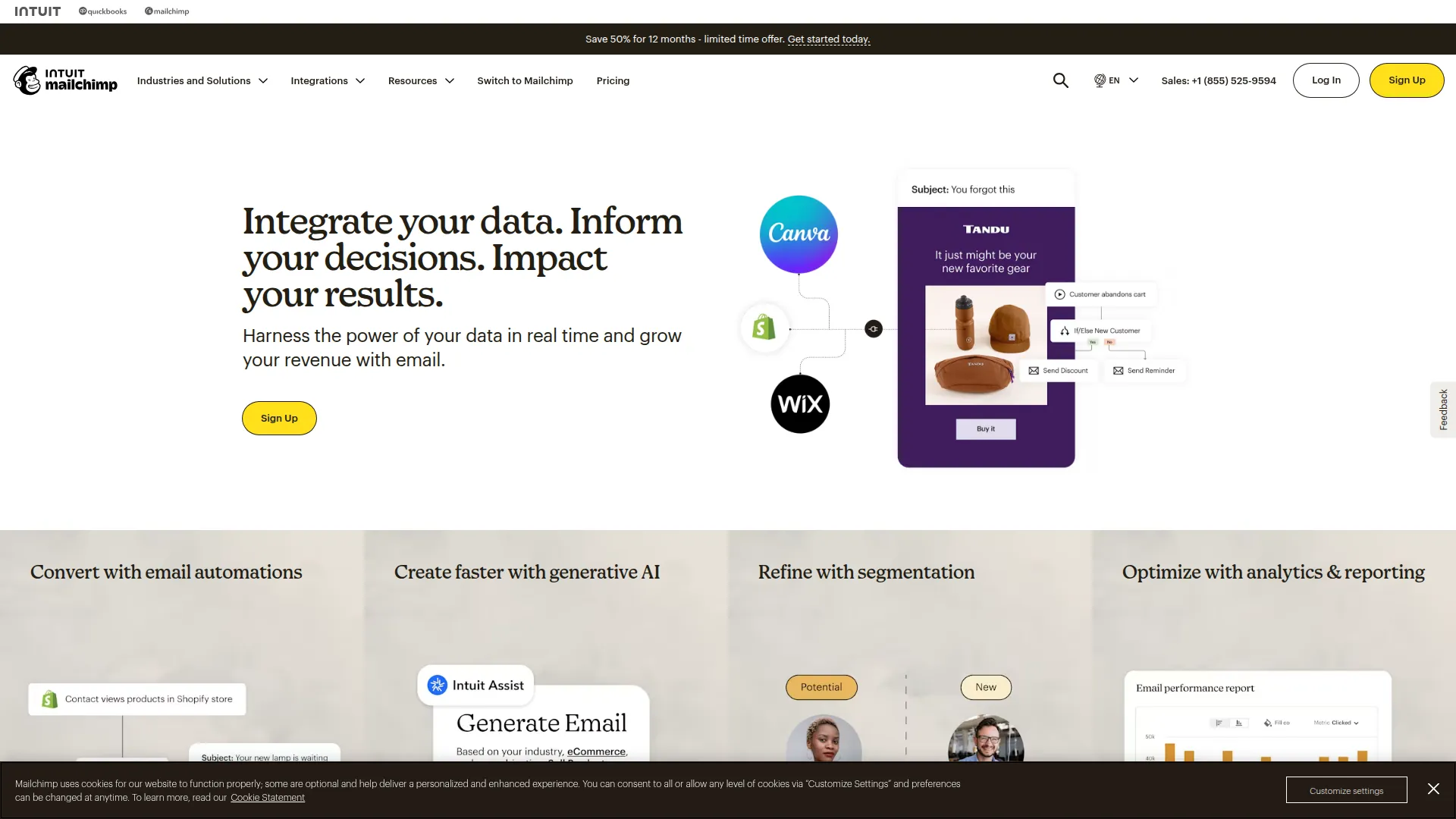 Mailchimp screenshot