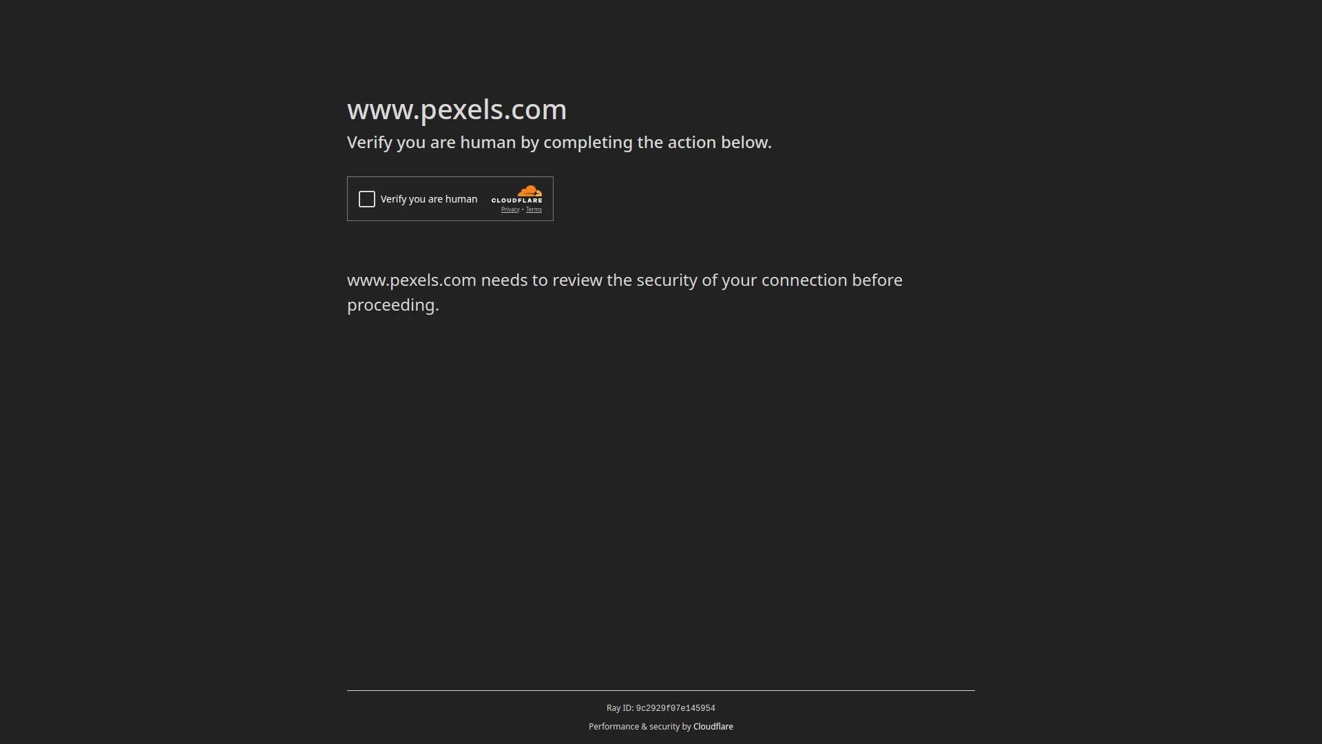 Pexels screenshot