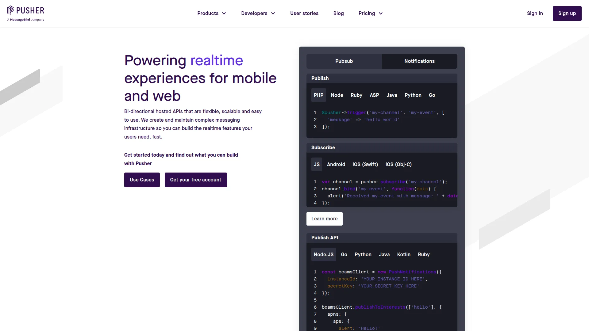 Pusher screenshot