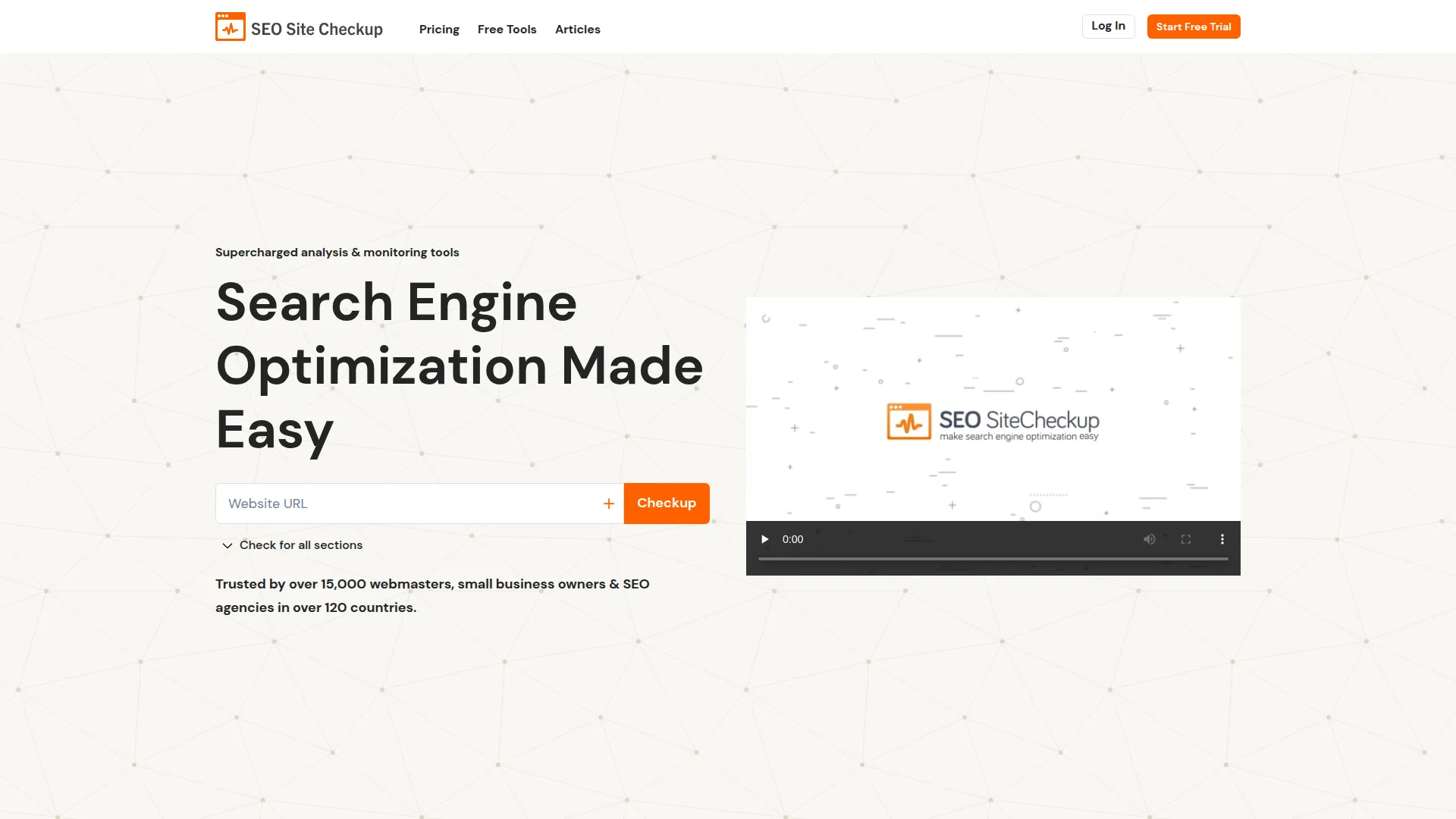 SEO Site Checkup screenshot