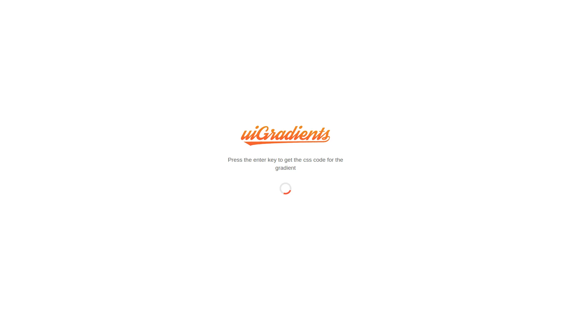 uiGradients screenshot