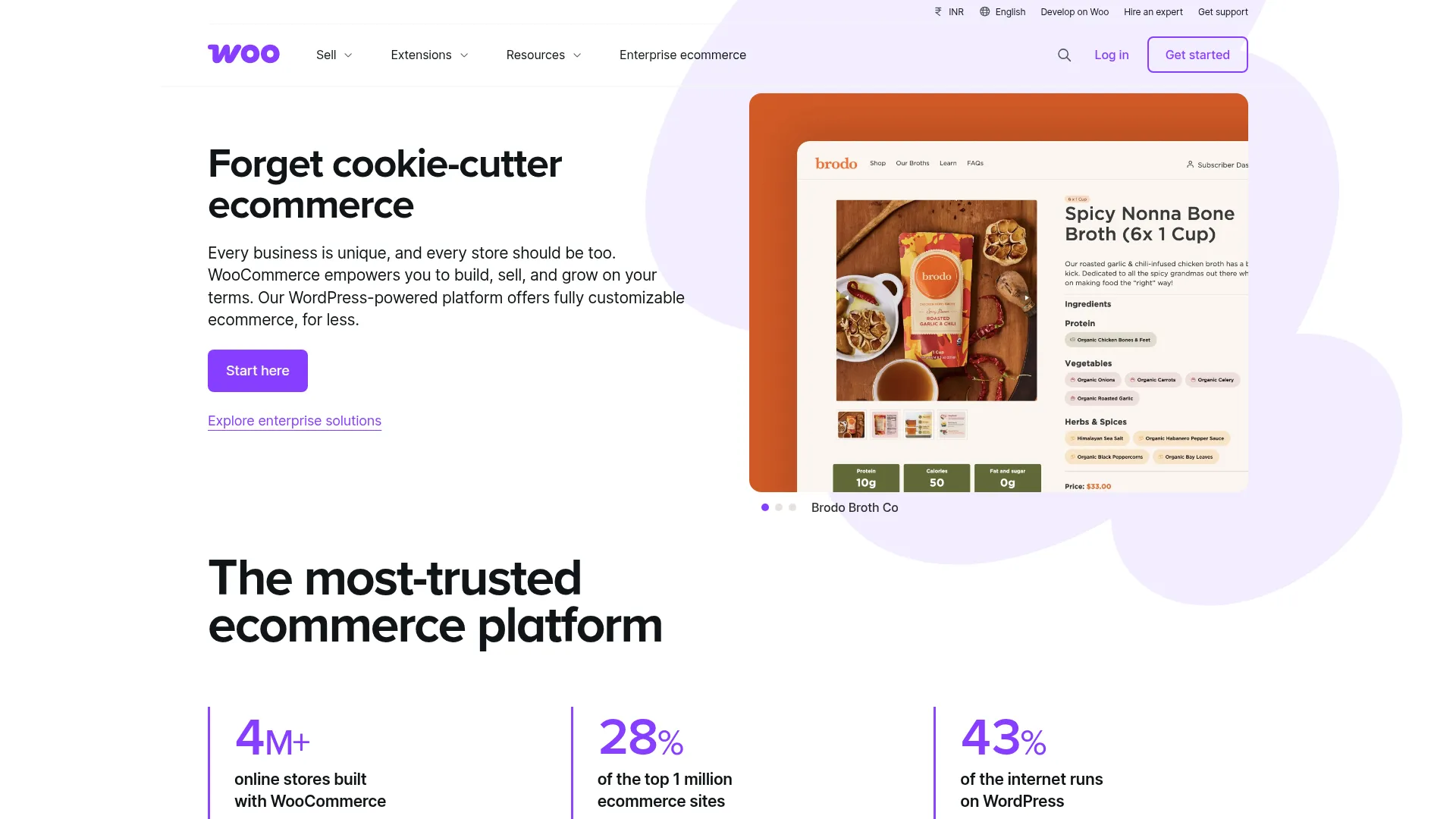 WooCommerce screenshot