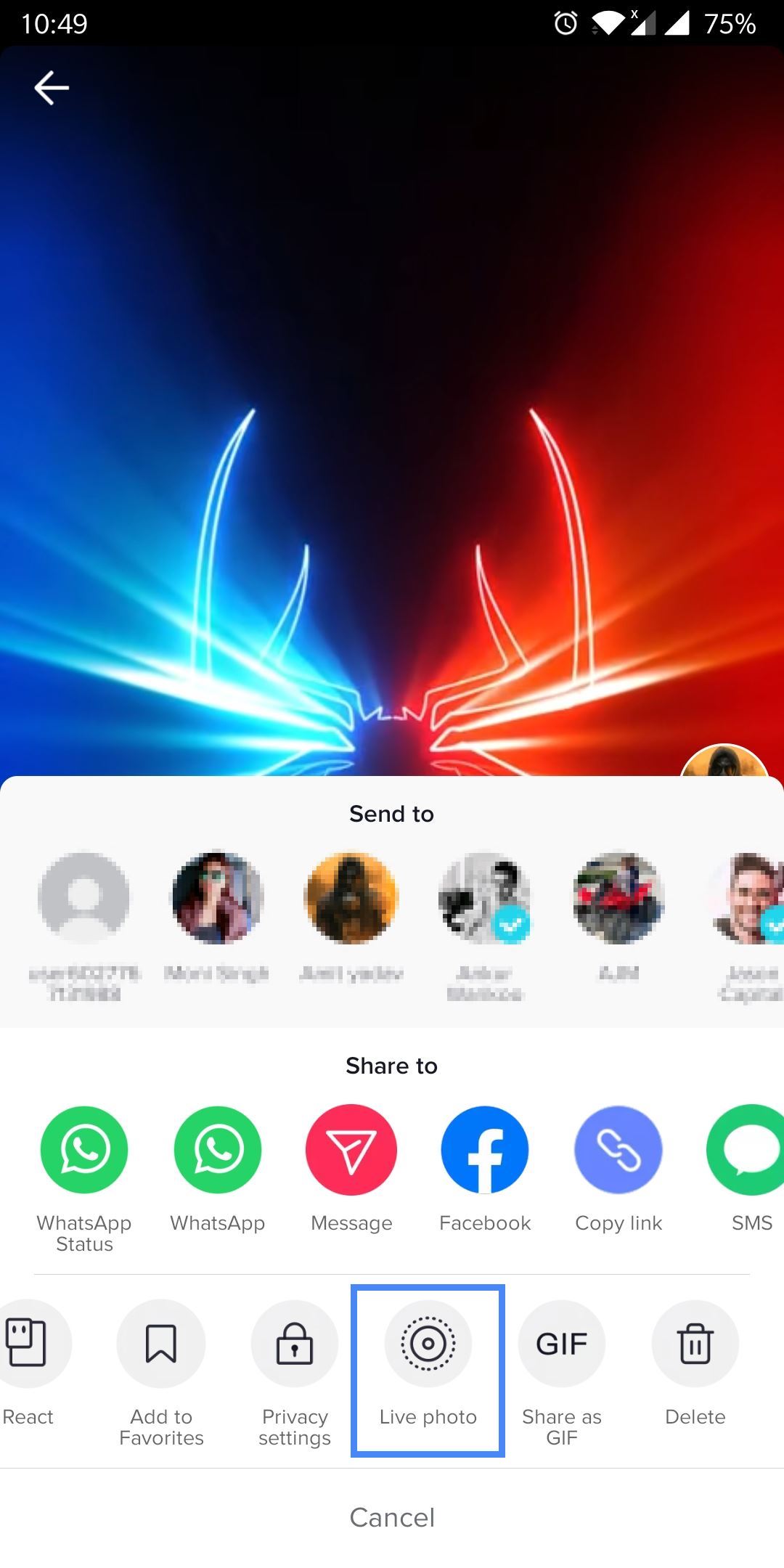 tiktok set wallpaper