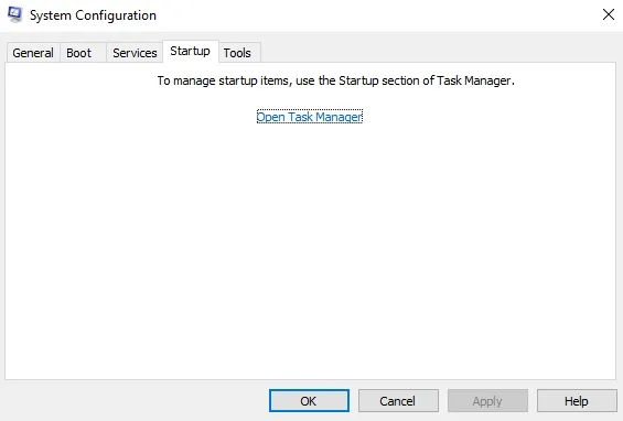 windows system configuration