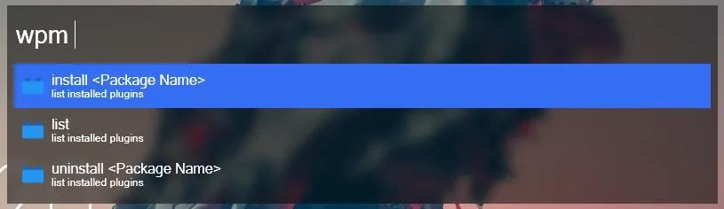 Wox Launcher quick search for apps and files
