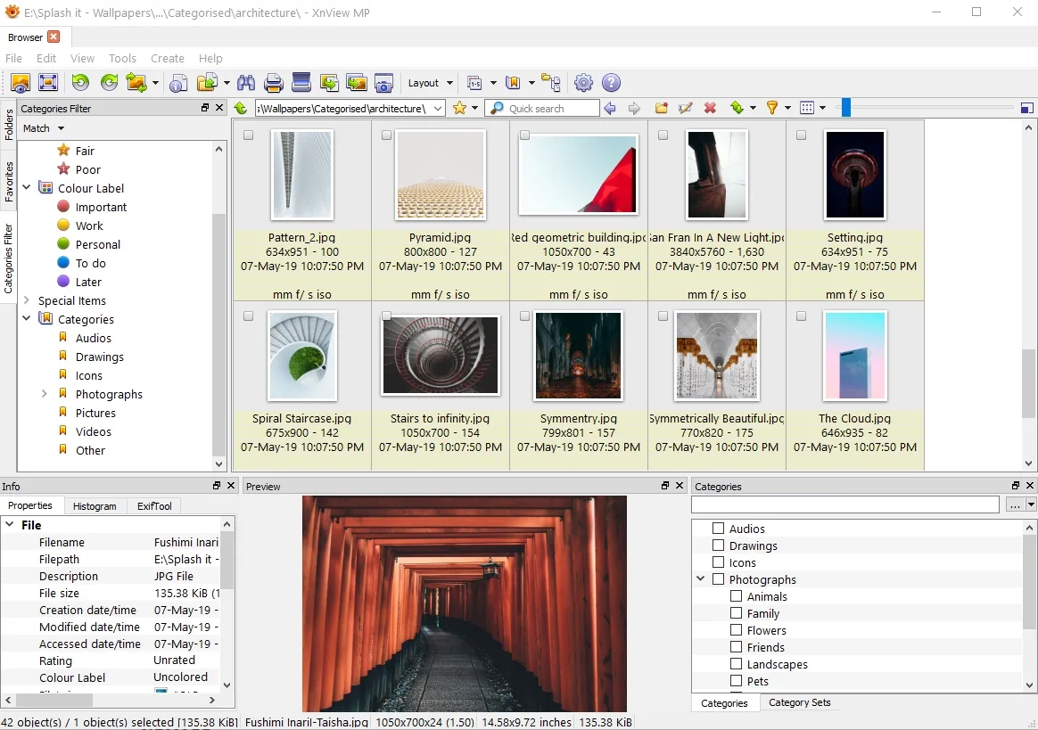 XnView MP image browser